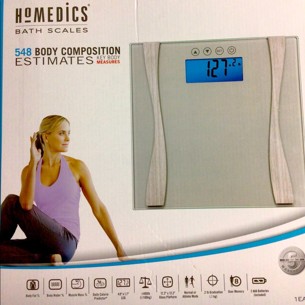 Homedics Bath Scales 548